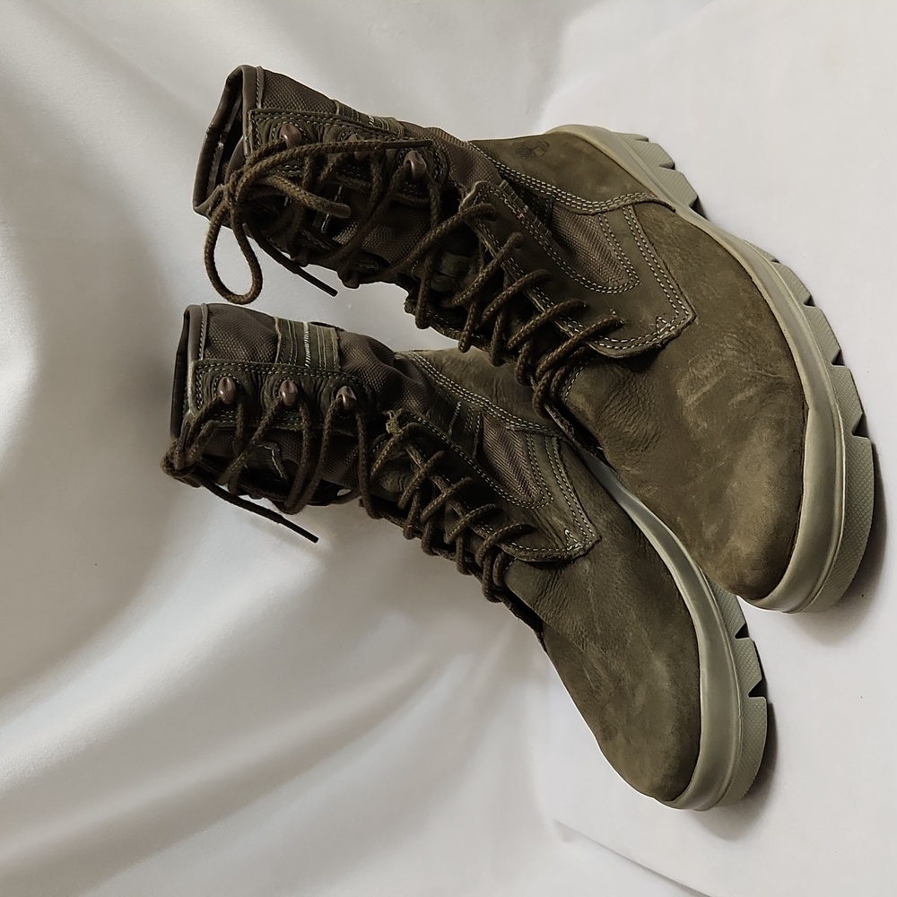 Timberland PRM City Blazer 8 Inch Olive Green Lace-up Boots (M Size 9.5)